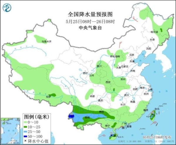 华城融 未来三天云南多雨 27日起南方有新一轮降雨过程
