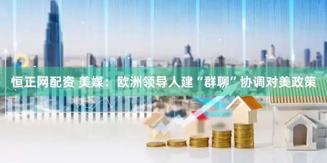 恒正网配资 美媒：欧洲领导人建“群聊”协调对美政策